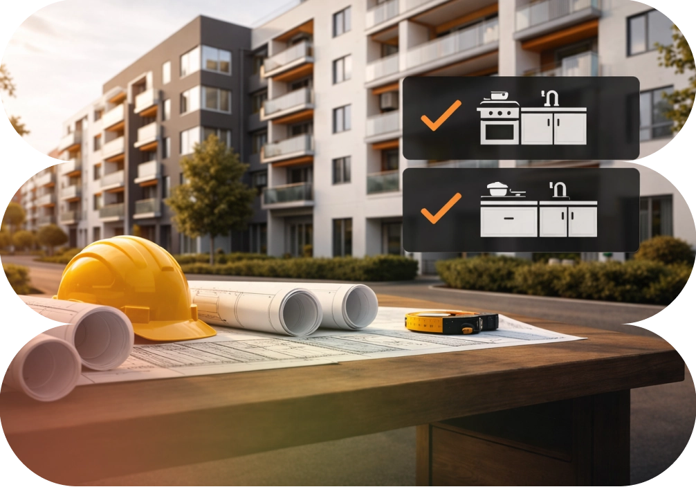 designed for multi unit projects