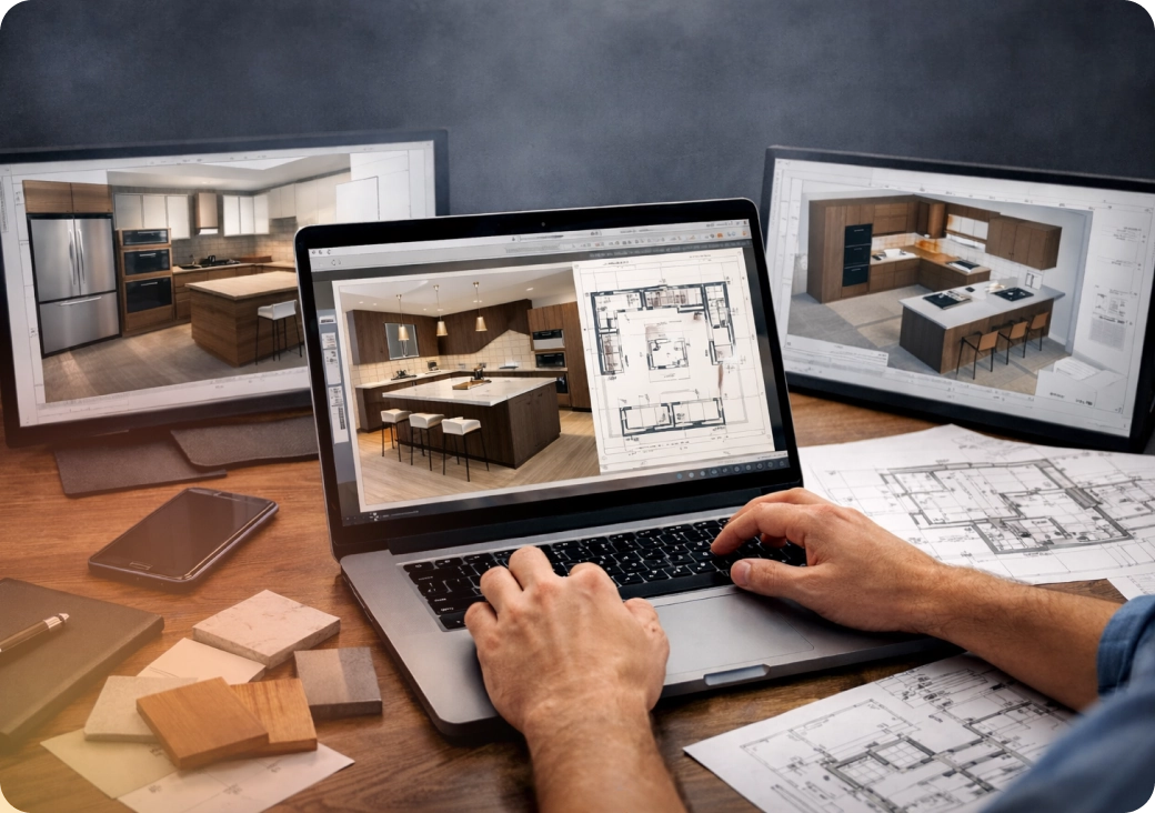 precision countertop drawings for stone fabrication
